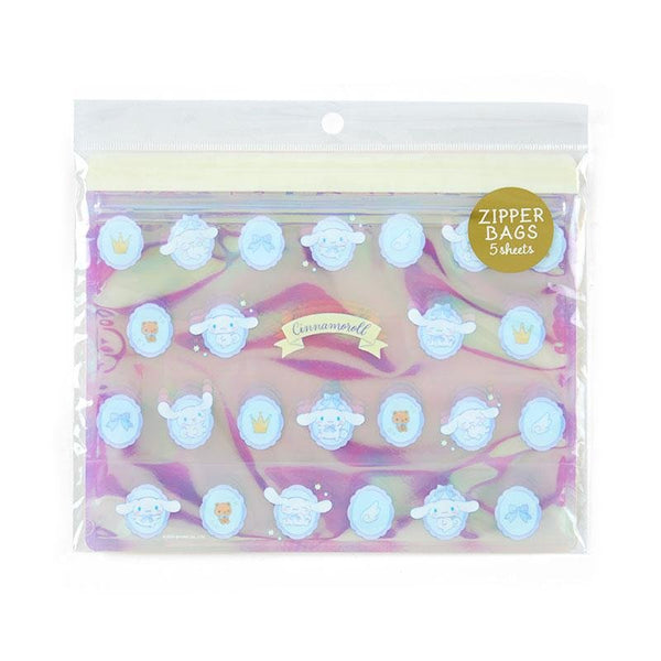 Cinnamoroll Travel Ziplock Bags Sanrio Organizer (pack of 5)