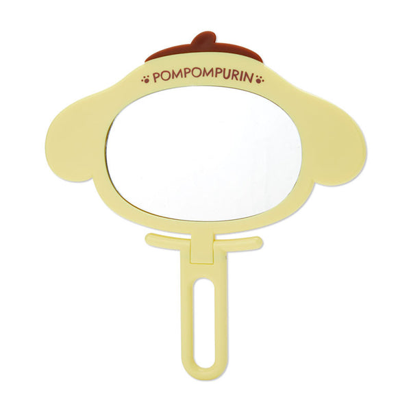 Pompompurin Mirror Folding Handle Sanrio Travel Accessories