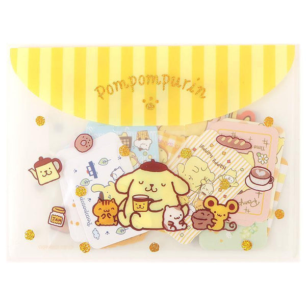 Pompompurin Mini Sticker Pack 40-Piece Sanrio Classic Series
