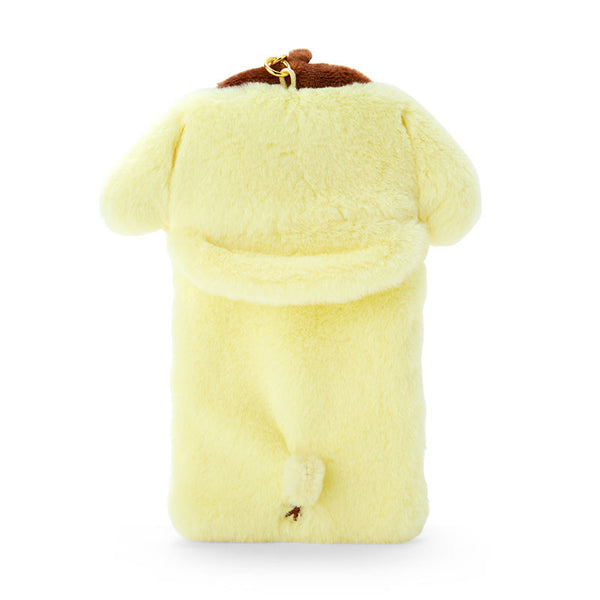 Pompompurin Plush ID Card Holder with Clip Sanrio
