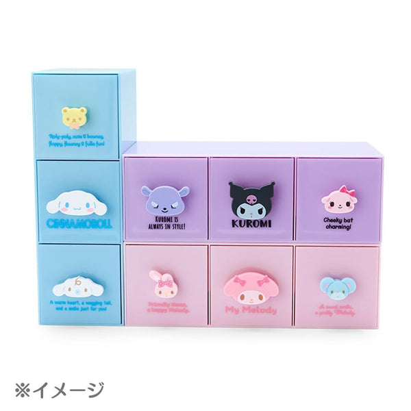 Kuromi Mini Organizer Sanrio 3-Tier Besties Stacking Container