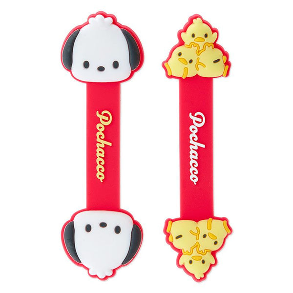 Pochacco Cable Clip Wire Organizer Sanrio Japan (set of 2)