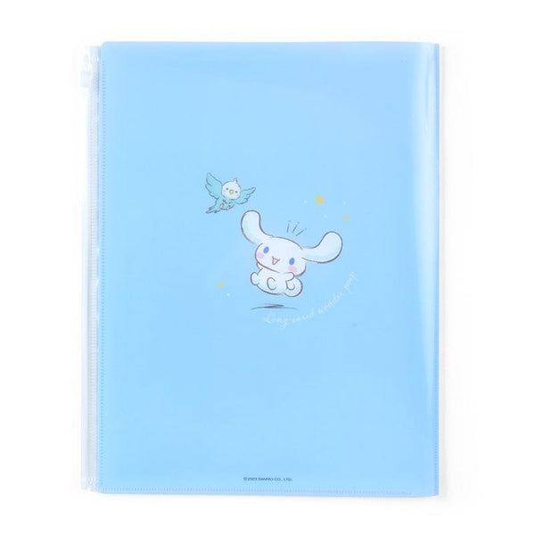 Cinnamoroll File Folder with Zipper 6-Pockets Sanrio Japan