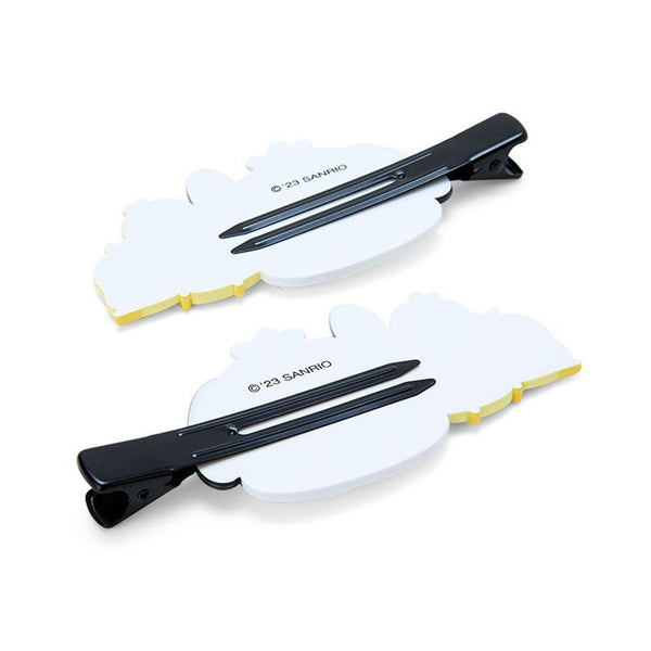Pochacco Hair Clip Duo Sanrio Japanese Bow Hair Barrette (set of 2)