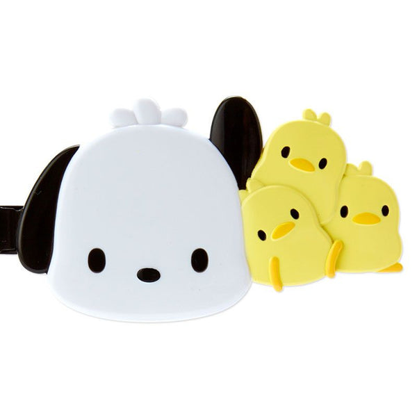 Pochacco Hair Clip Duo Sanrio Japanese Bow Hair Barrette (set of 2)