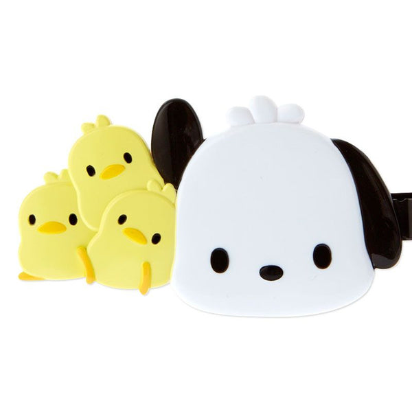 Pochacco Hair Clip Duo Sanrio Japanese Bow Hair Barrette (set of 2)