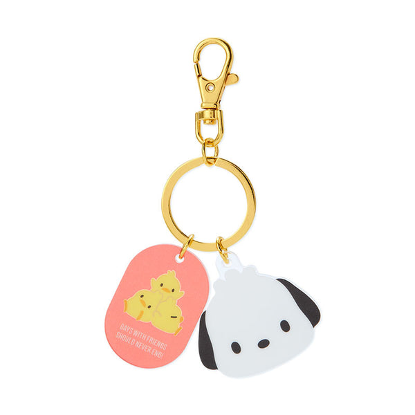 Pochacco Besties Keychain Sanrio Acrylic Key Ring