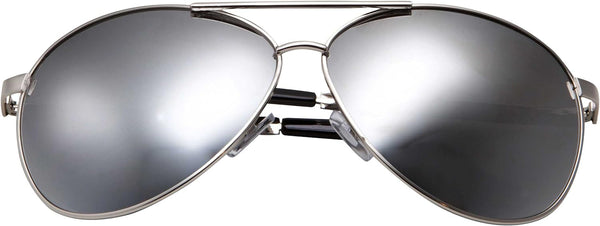 Oversized Aviator Sunglasses XL Polarized Mirror Lens 66mm