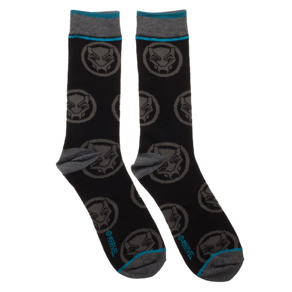Black Panther Crew Socks 2-pack Bioworld