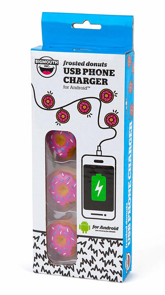 Donuts USB Charger 4 feet Android LED Lights