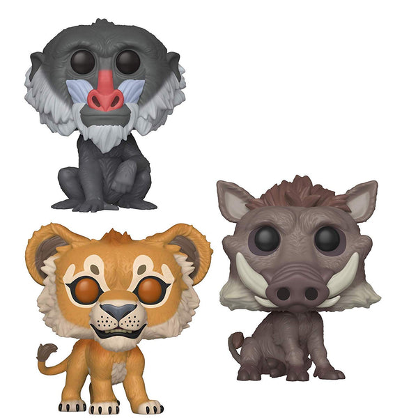 Funko Pop Lion King Live Action With Pop Protective Case