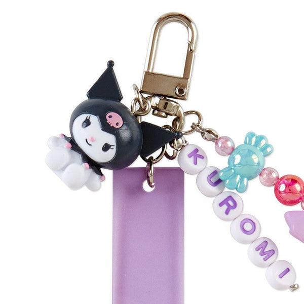 Kuromi Kawaii Keychain with Stickers Customizable Sanrio Japan