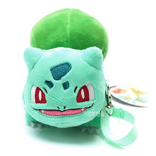 Pokemon Bulbasaur Plush Coin Pouch Backpack Clip Keychain Nintendo