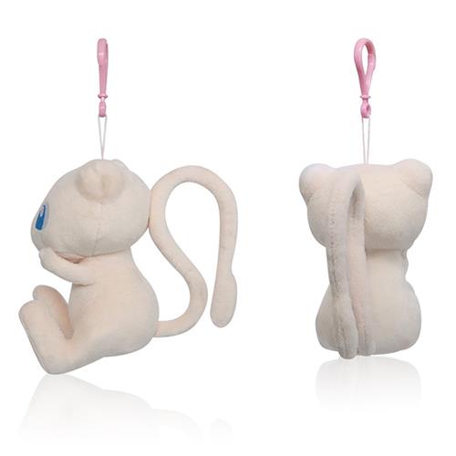 Pokemon Mew Plush Backpack Clip Keychain Nintendo Toys