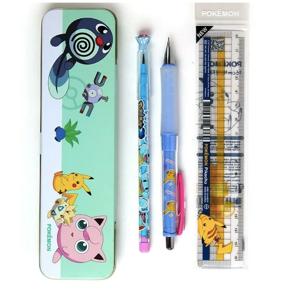 Cinnamoroll School Supplies Set - Pencil Case, Pens, Ruler