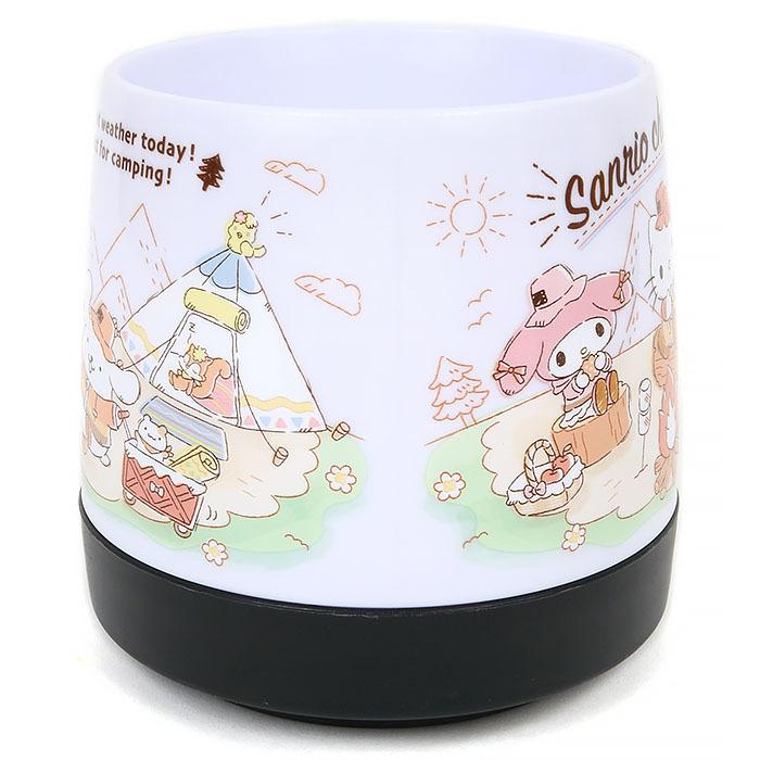 Sanrio Characters Camping Melamine Skillet Plate