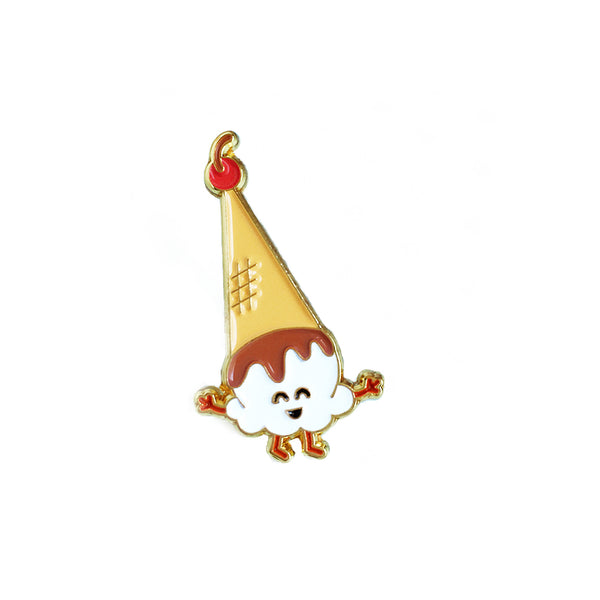 Kawaii Enamel Pin Ice Cream Cone