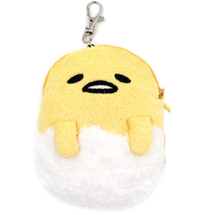 Sanrio Japan Gudetama Lazy Egg 3.3 Kiss Lock Coin Purses with Keychai –  Kawaii Gifts