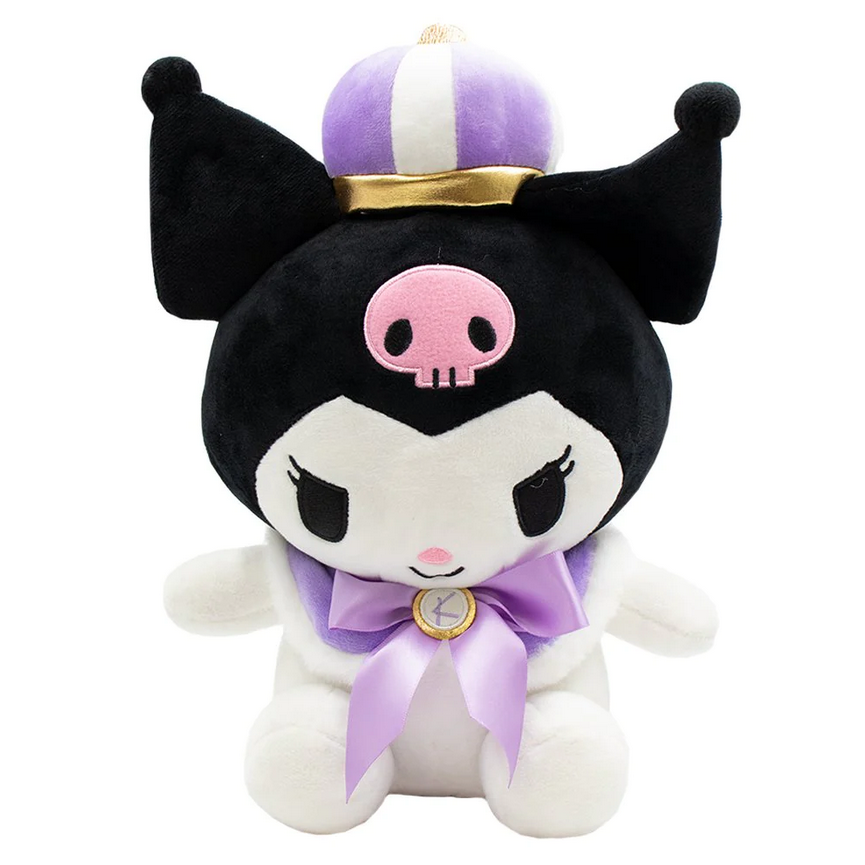 Kuromi Royal Plush Doll Stuffed Toy 11in Sanrio Japan – Little