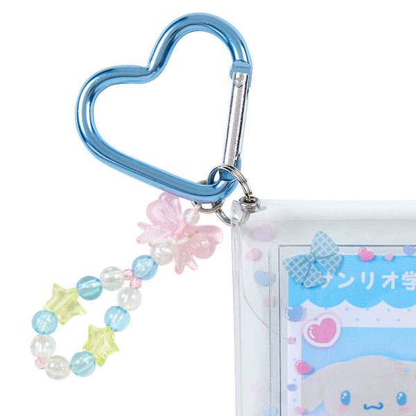 Cinnamoroll ID Badge Case with Beaded Charm Sanrio Academy Series