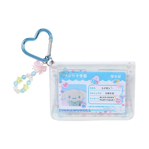 Cinnamoroll ID Badge Case with Beaded Charm Sanrio Academy Series