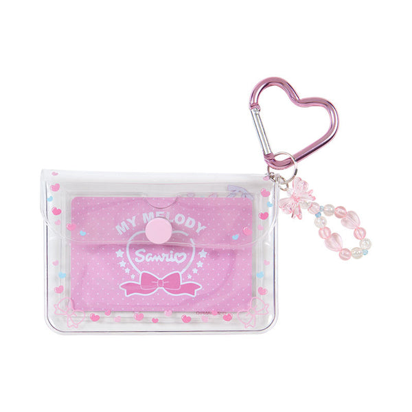 My Melody ID Badge Case with Beaded Charm Sanrio Academy Series