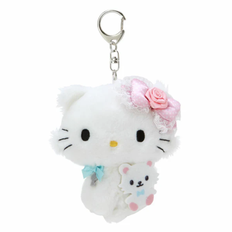 Charming Kitty Plush Backpack Clip Keychain Sanrio 2K Series