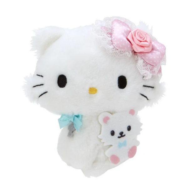 Charming Kitty Plush Backpack Clip Keychain Sanrio 2K Series