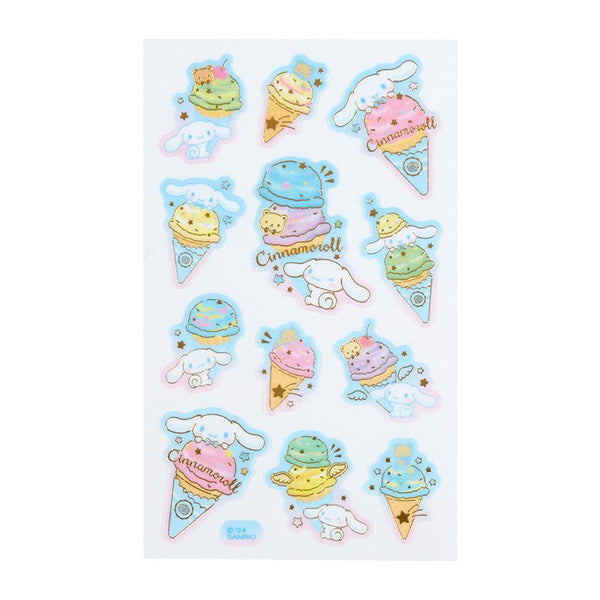 Cinnamoroll Sticker Sheet Sanrio Ice Cream Party Series