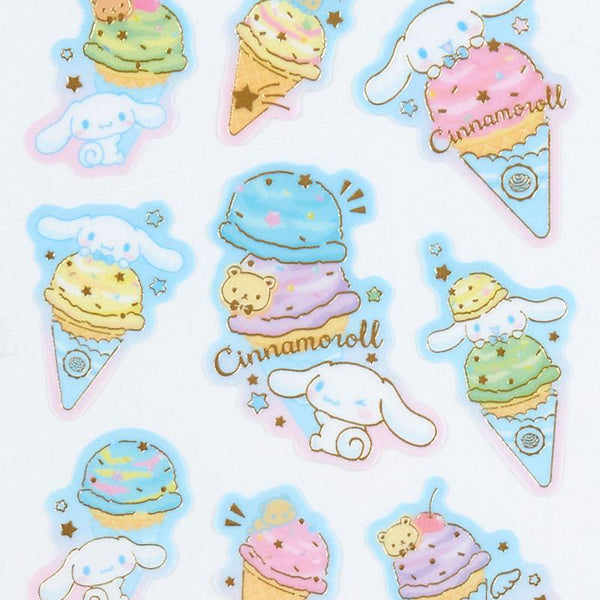 Cinnamoroll Sticker Sheet Sanrio Ice Cream Party Series