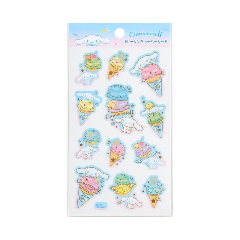 Cinnamoroll Sticker Sheet Sanrio Ice Cream Party Series