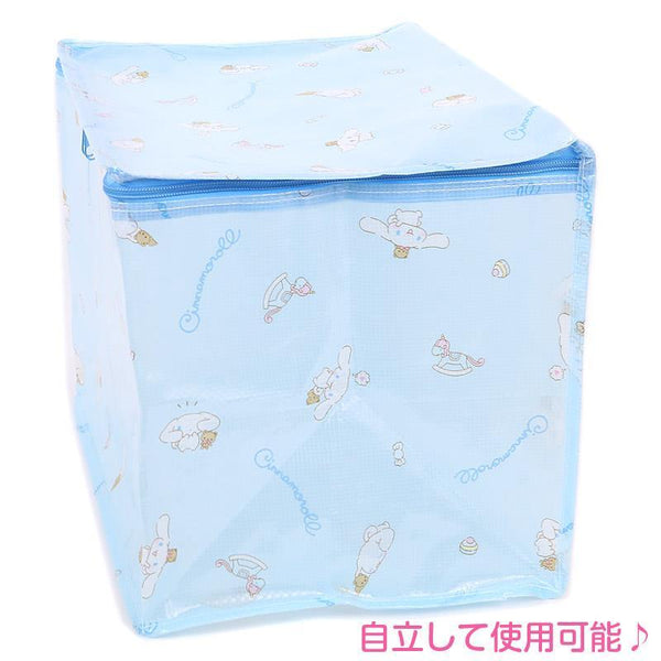 Cinnamoroll Storage Bag Foldable with Zipper Sanrio Japan (M)