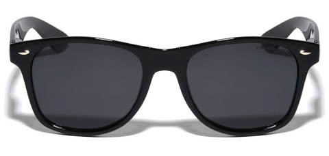 Classic Sunglasses Polarized Lens Spring Hinge 52mm (Black)