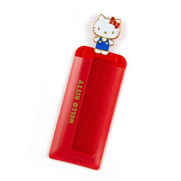 Hello Kitty Hair Comb with Case Sanrio Travel Accessories
