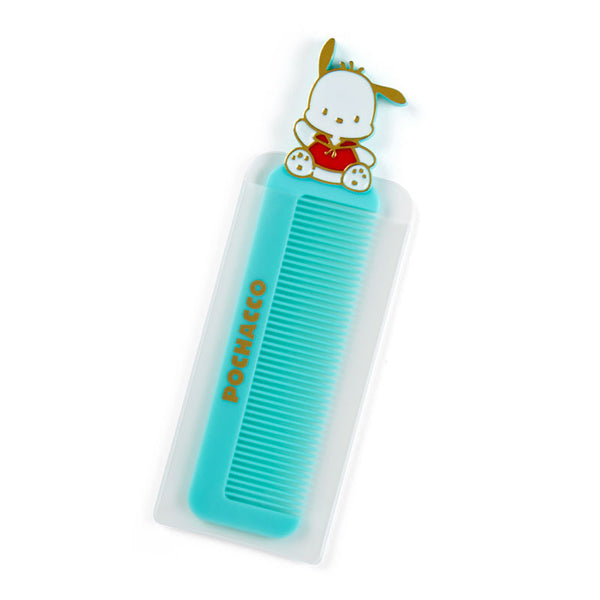 Pochacco Hair Comb with Case Sanrio Travel Accessories