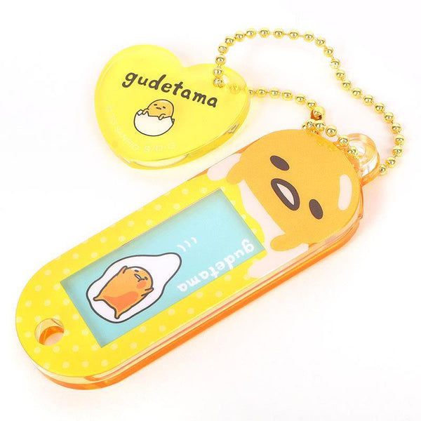 Gudetama Charm Customizable Keychain Sanrio Japan