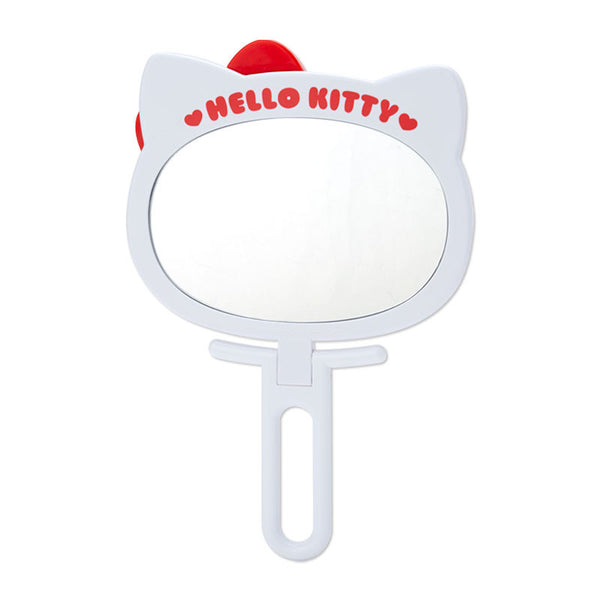 Hello Kitty Mirror Folding Handle Sanrio Travel Accessories