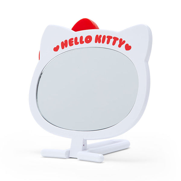 Hello Kitty Mirror Folding Handle Sanrio Travel Accessories