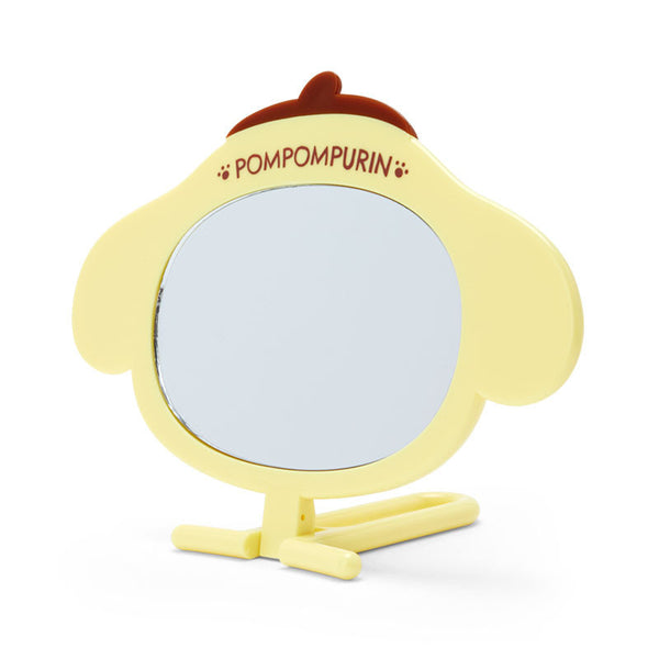 Pompompurin Mirror Folding Handle Sanrio Travel Accessories