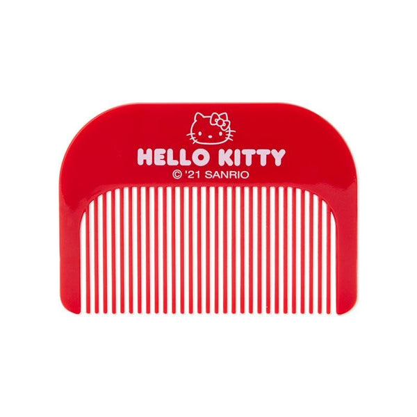Hello Kitty Mirror and Comb 2-Piece Set Sanrio Travel Accessories