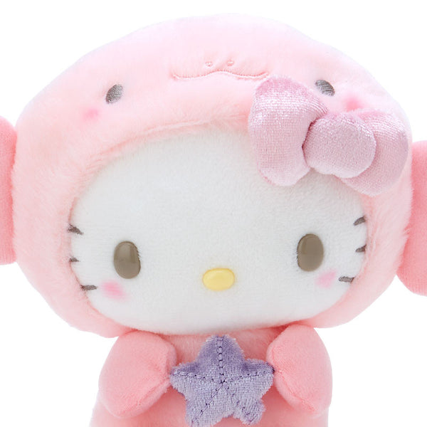 Hello Kitty Axolotl Plush Doll Sanrio Mizu No Ikimono