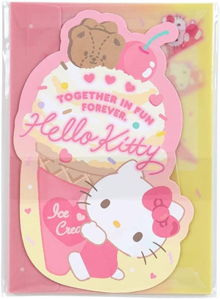 Hello Kitty Letter Set Sanrio Ice Cream Party Series (1 set)