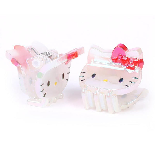 Hello Kitty Mini Hair Clips Iridescent (Set of 4)