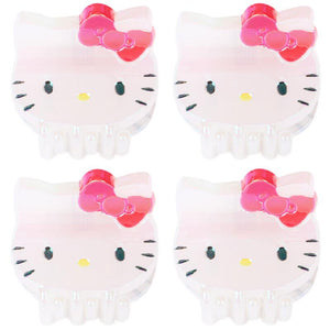 Hello Kitty Mini Hair Clips Iridescent (Set of 4)