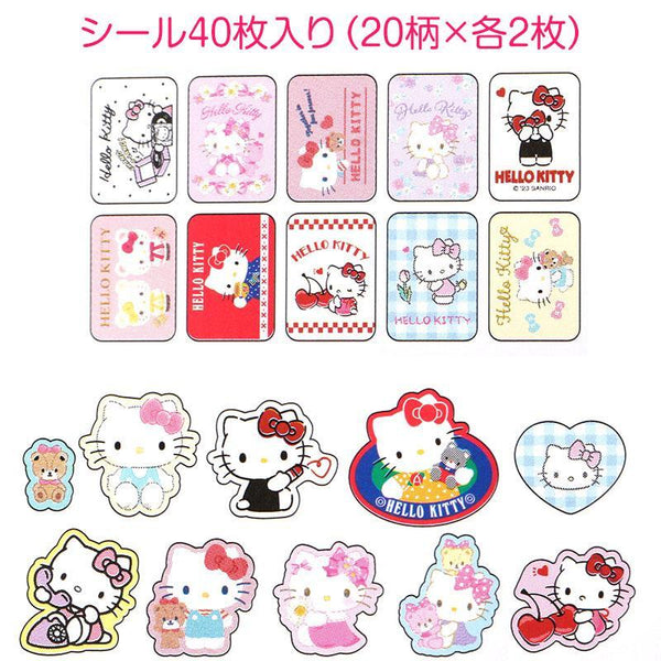 Hello Kitty Mini Sticker Pack 40-Piece Sanrio Classic Series