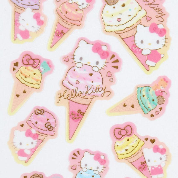 Hello Kitty Sticker Sheet Sanrio Ice Cream Party Series