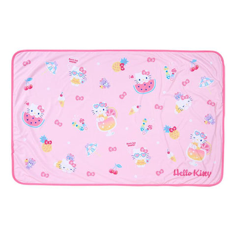 Hello Kitty Throw Blanket Cool Touch Sanrio Tropica Series