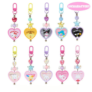 Sanrio Characters Keychain Surprise Blind Box Colorful Heart Series B