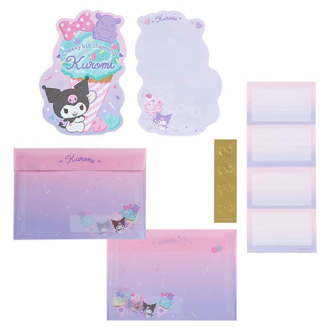 Kuromi Letter Set Sanrio Ice Cream Party Series (1 set)