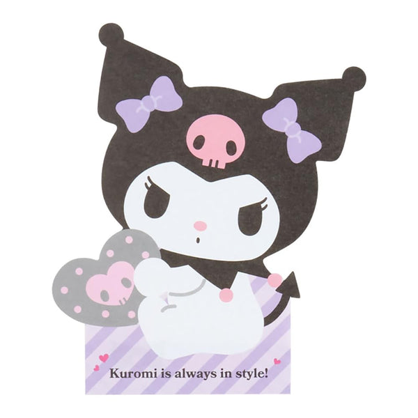 Kuromi Memo Pads Sanrio Mini Notepads 84 sheets